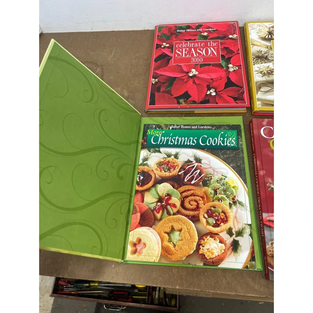 Better Homes and Gardens Hardback Recipe Books x11 Annual Christmas Cooking Lot